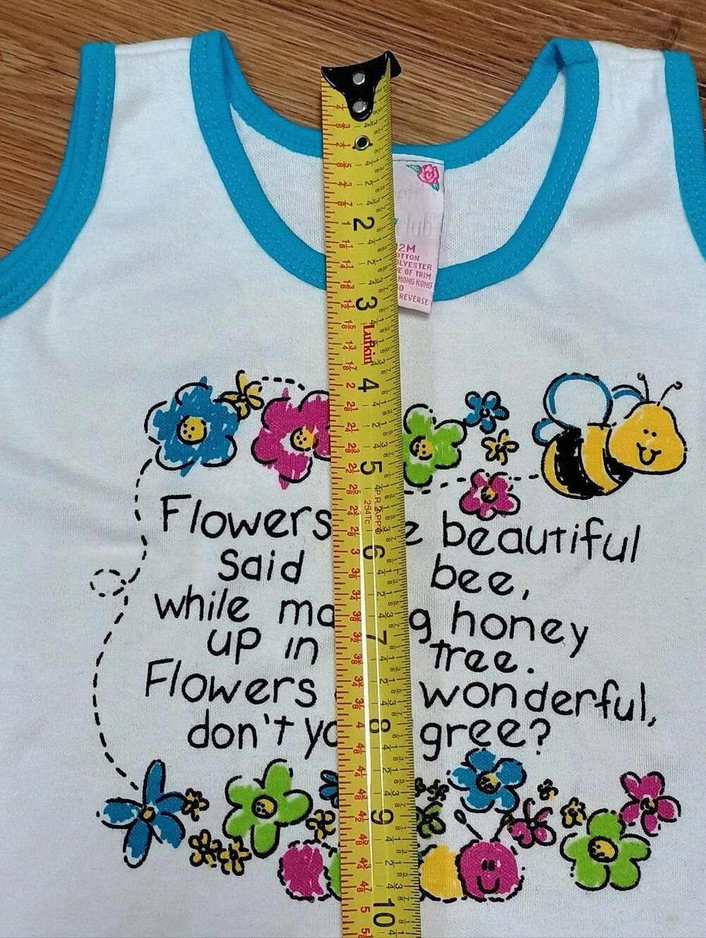 Vintage 1990s Petite Club Children’s Tank Top - Picture 5 of 5